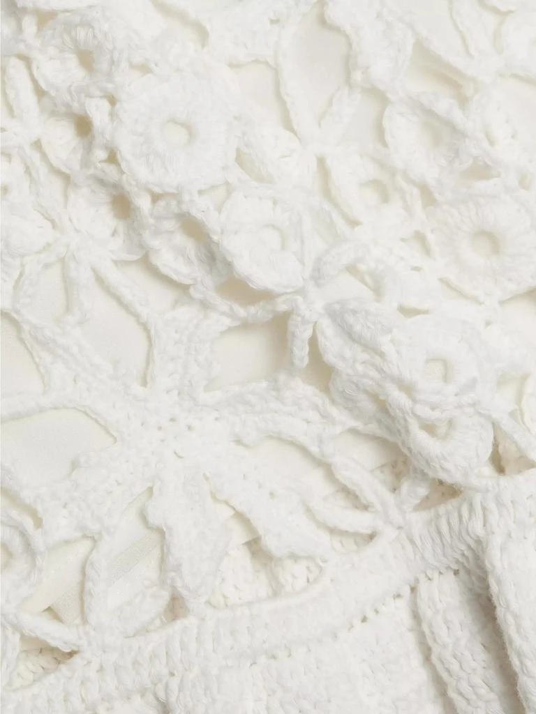 Farm Rio Floral Crochet Top 7
