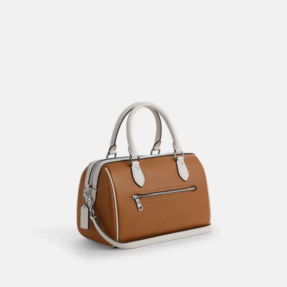 Coach Rowan Satchel Bag In Colorblock 4