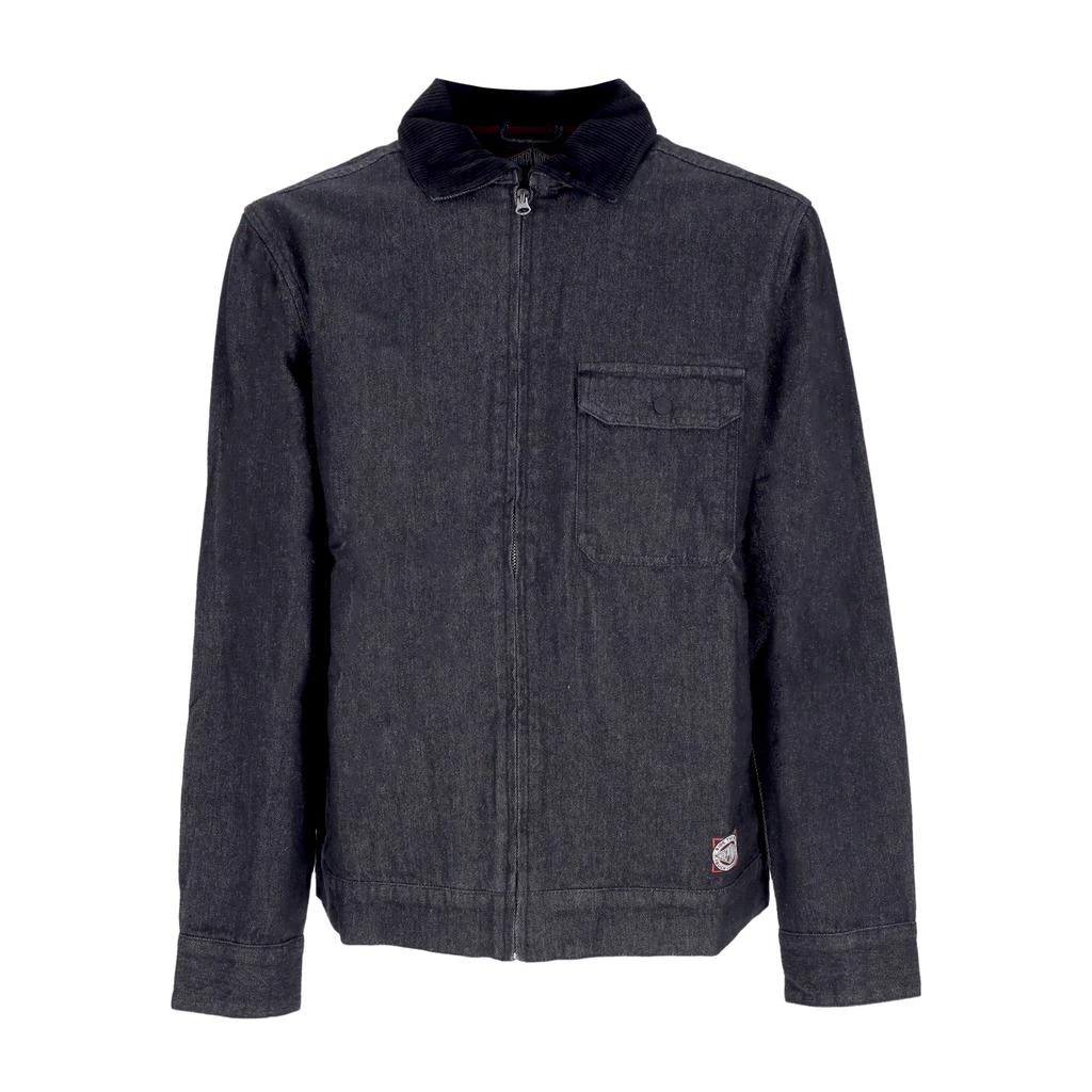 INDEPENDENT Men's Jeans Jacket Haisted Jacket Black 1