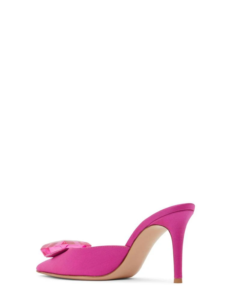Gianvito Rossi 85mm Jaipur Satin Mules 3
