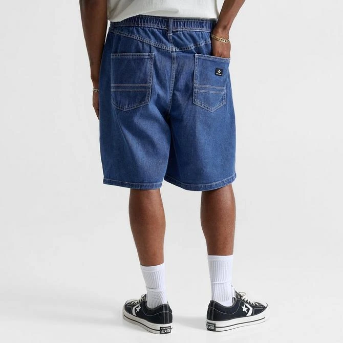 Converse Men's Converse Baggy 9" Denim Jean Shorts 7