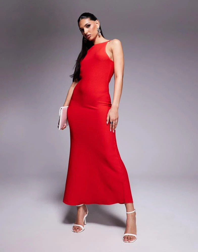 sachin and babi light blue dress Red Evening Dresses