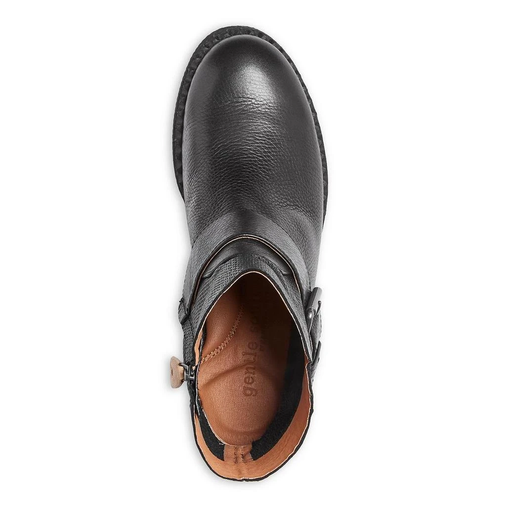 Gentle Souls Best Slit Moto 2 Womens Leather Ankle Booties 2