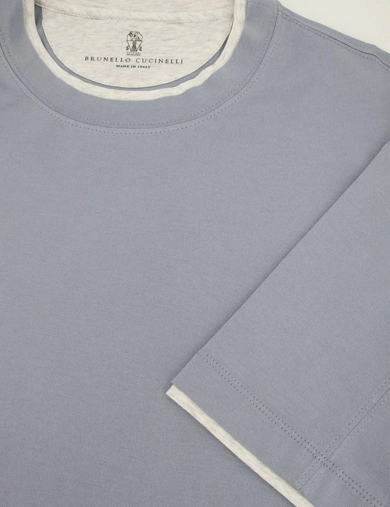 Brunello Cucinelli Brunello Cucinelli Layered-Effect Crewneck T-Shirt 3