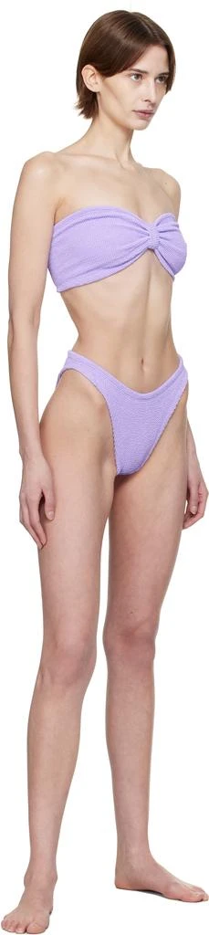 Hunza G Purple Jean Bikini 4