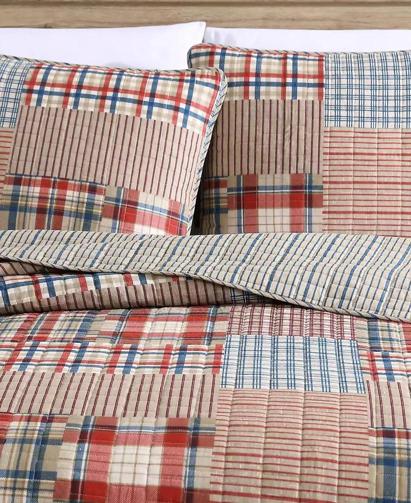 Eddie Bauer Hawthorne Reversible 2-Pc. Quilt Set 4