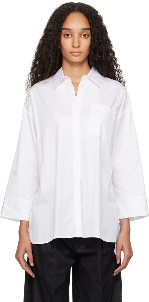 Max Mara White Fano Shirt 1
