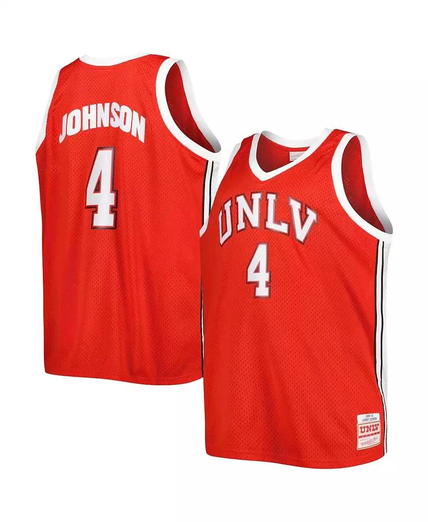 Mitchell & Ness Men's Larry Johnson Scarlet UNLV Rebels Big and Tall Swingman Jersey 1