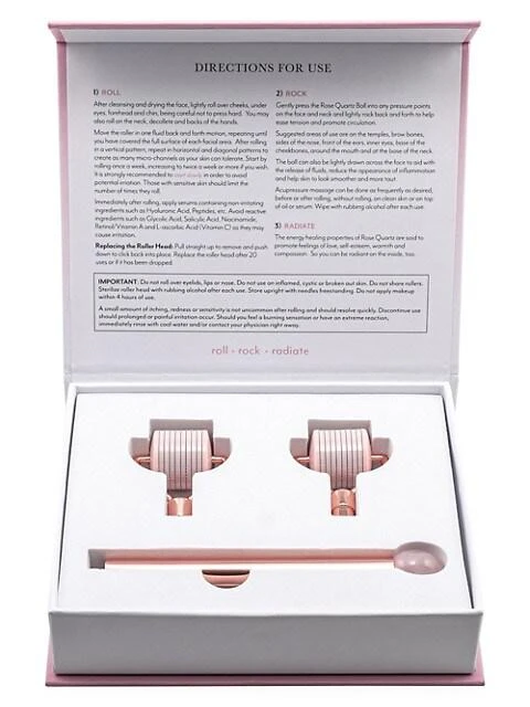 Jenny Patinkin Rose On Rose 3-Piece Derma Roller Set 2