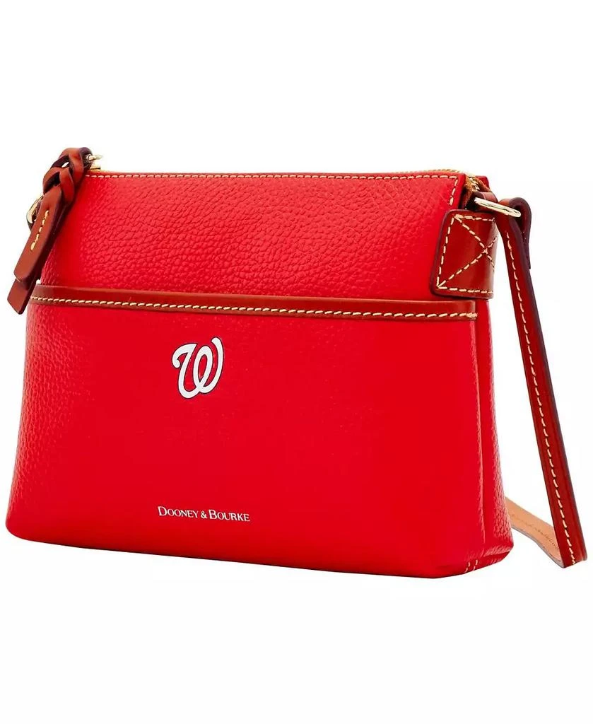 Dooney & Bourke Women's Washington Nationals Pebble Ginger Crossbody 3