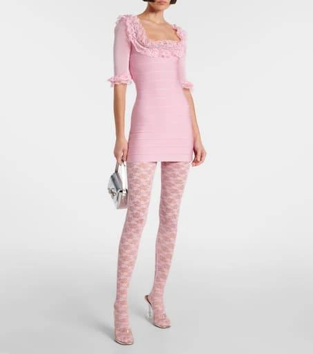Self Portrait x Christopher Kane lace-trimmed minidress 2