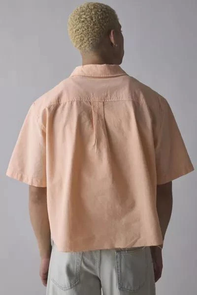 Urban Outfitters UO Solid Cut-Off Oxford Shirt 3