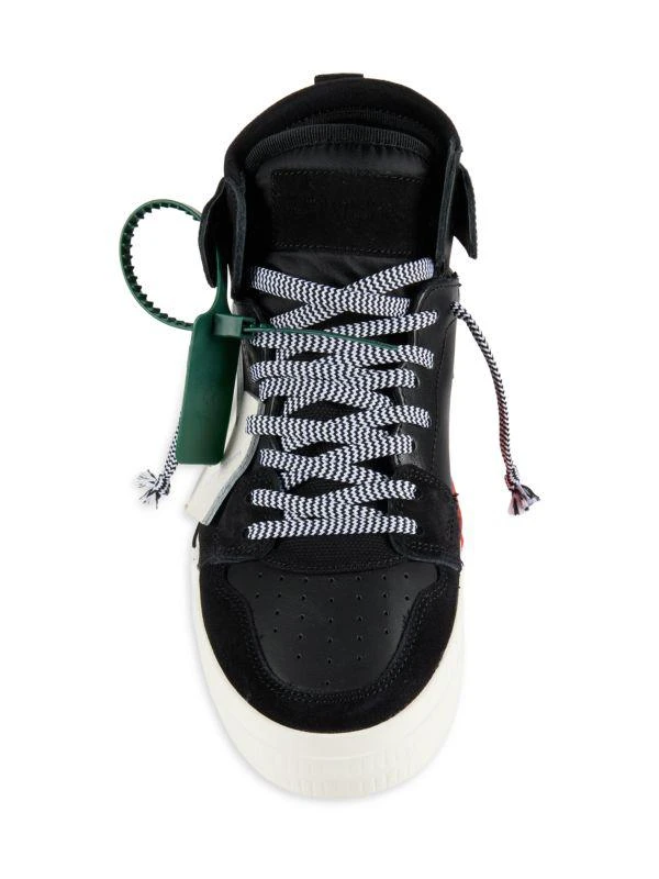 Off-White Logo High Top Sneakers 5
