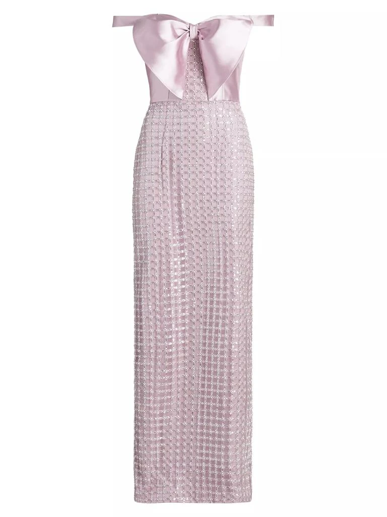 Theia Cynthia Sequin Embellished Gown 1
