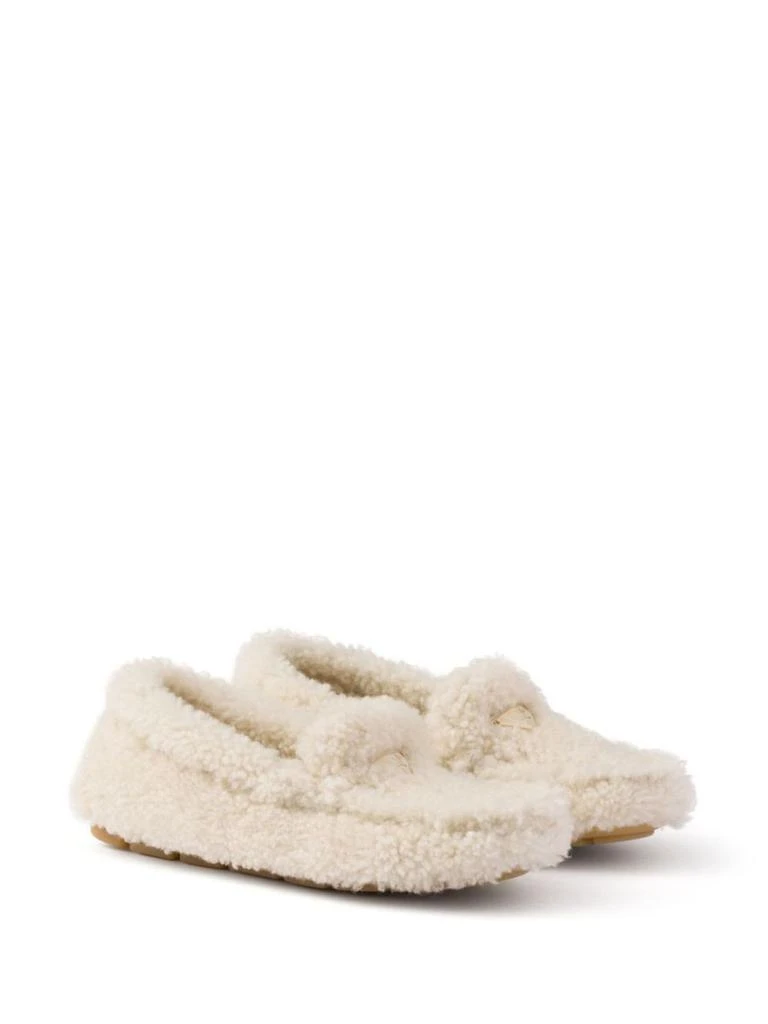 Prada Prada Shearling Driving Shoes 2