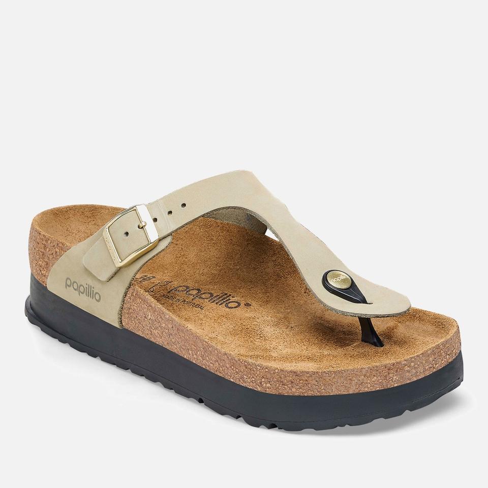 Birkenstock BIRKENSTOCK WOMEN'S PAPILLIO GIZEH NUBUCK SANDALS