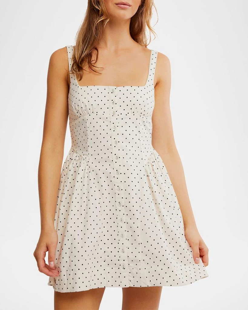 Free People Printed Astrid Mini Dress 1