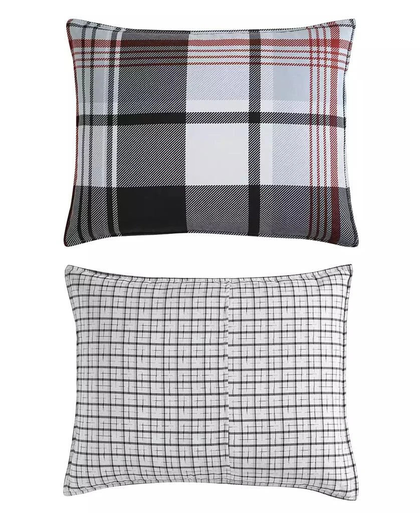 Eddie Bauer Normandy Plaid Micro Suede Down Alternative Reversible 2 Piece Comforter Set 2