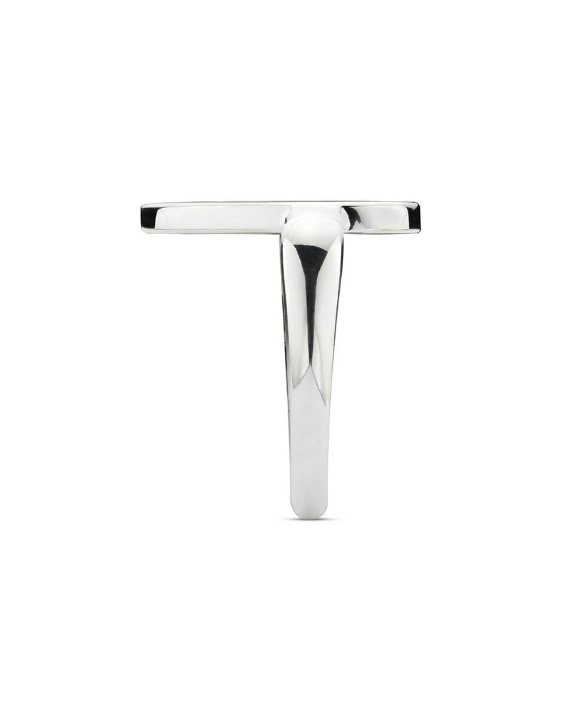 Gucci Sterling Silver Trademark Heart Ring 4