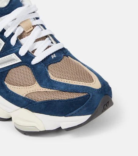 New Balance 9060 suede-trimmed sneakers 5
