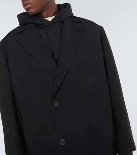 The Row Pers double-breasted virgin wool overcoat 5