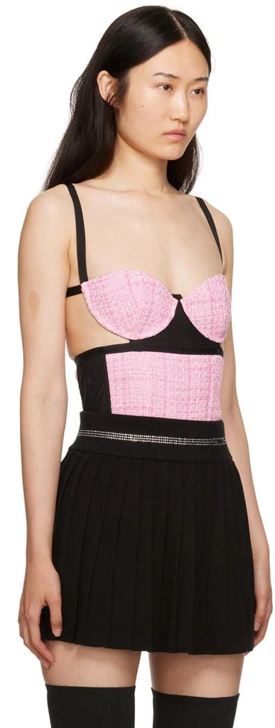 GCDS Pink Sequin Bodysuit 2