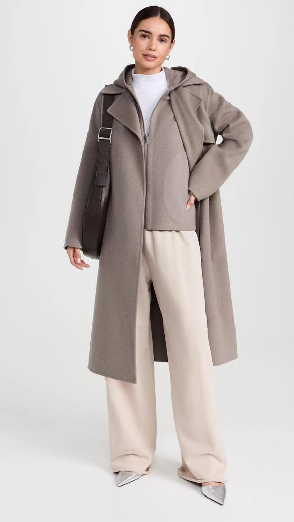 Theory Long Wrap Trench 4