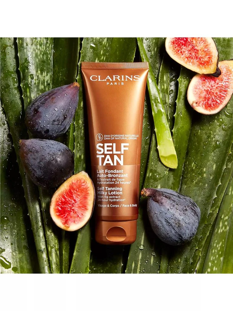 Clarins Self Tanning Face &amp; Body Milky Lotion 3