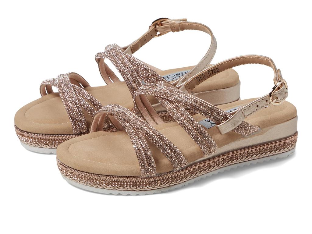 Badgley Mischka Angela Platform Sandal (Little Kid/Big Kids)