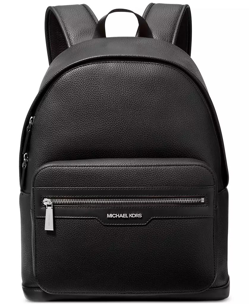 Michael Kors Men's Malone Leather Logo Backpack