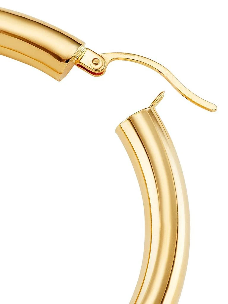 Saks Fifth Avenue Collection 14K Yellow Gold Tubular Hoop Earrings/5MM x 50MM 3