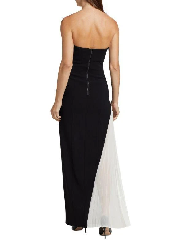 Alice + Olivia Retha Strapless Maxi Dress 2