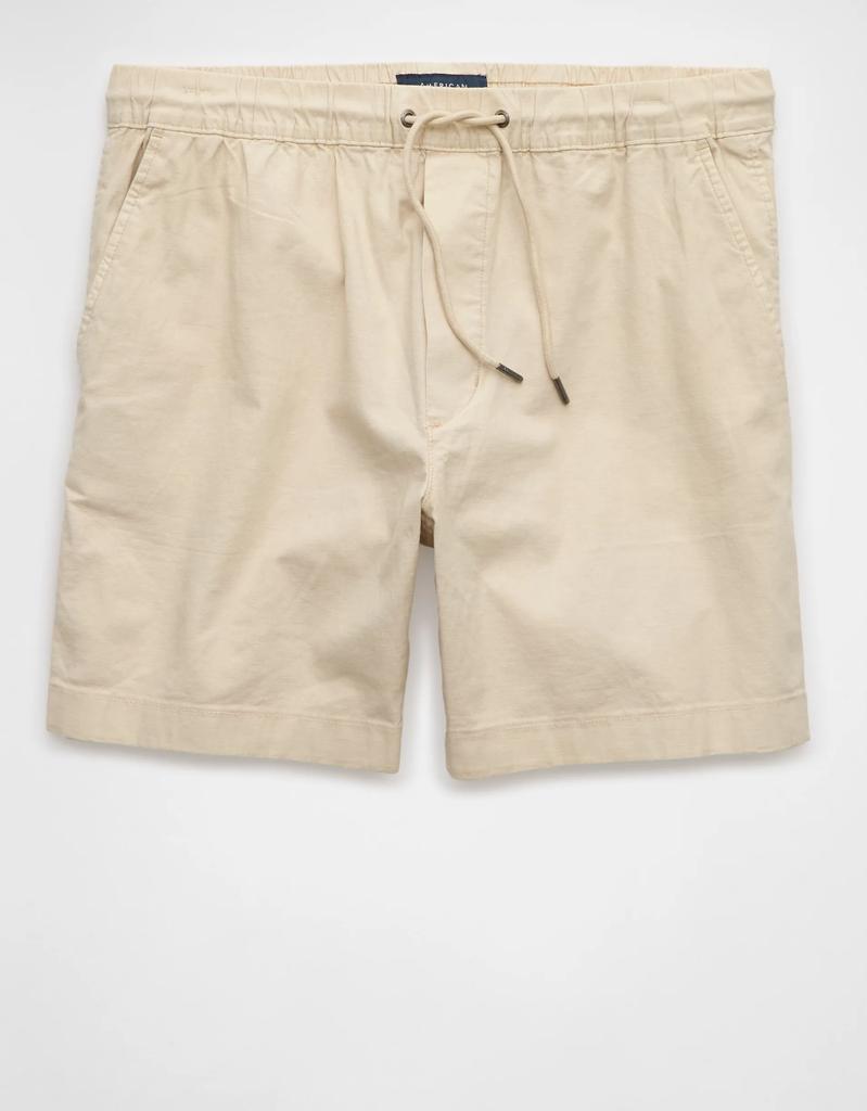 AE AE Flex 7" Linen-Blend Trekker Short