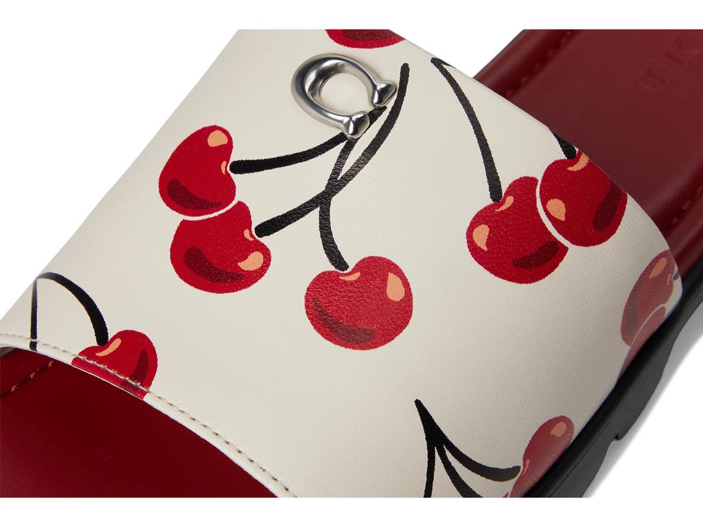 Coach Florence Sandal with Cherry Print - Sandals - Compare