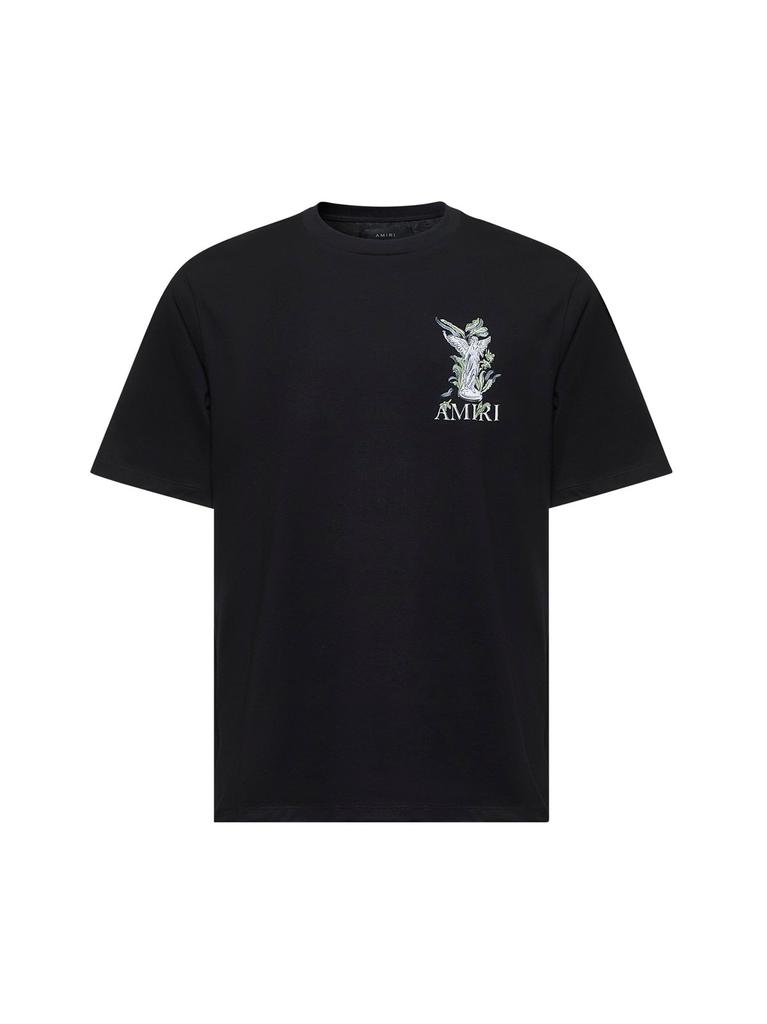 Amiri Amiri 'Starbust' Black Cotton T-Shirt - T-Shirts