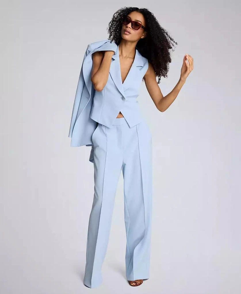 Kenneth Cole Women
s Fitted One-Button Jacket 2