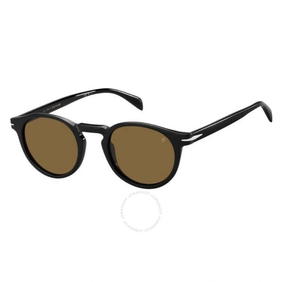 David Beckham Brown Oval Men's Sunglasses DB 1036/S 0807/70 49 2