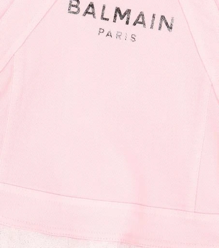 Balmain Halter neck tulle dress 3