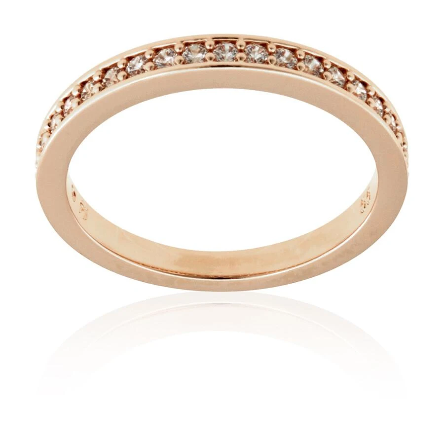 Swarovski Ladies White/Rose-gold Tone Plated Rare Ring 3