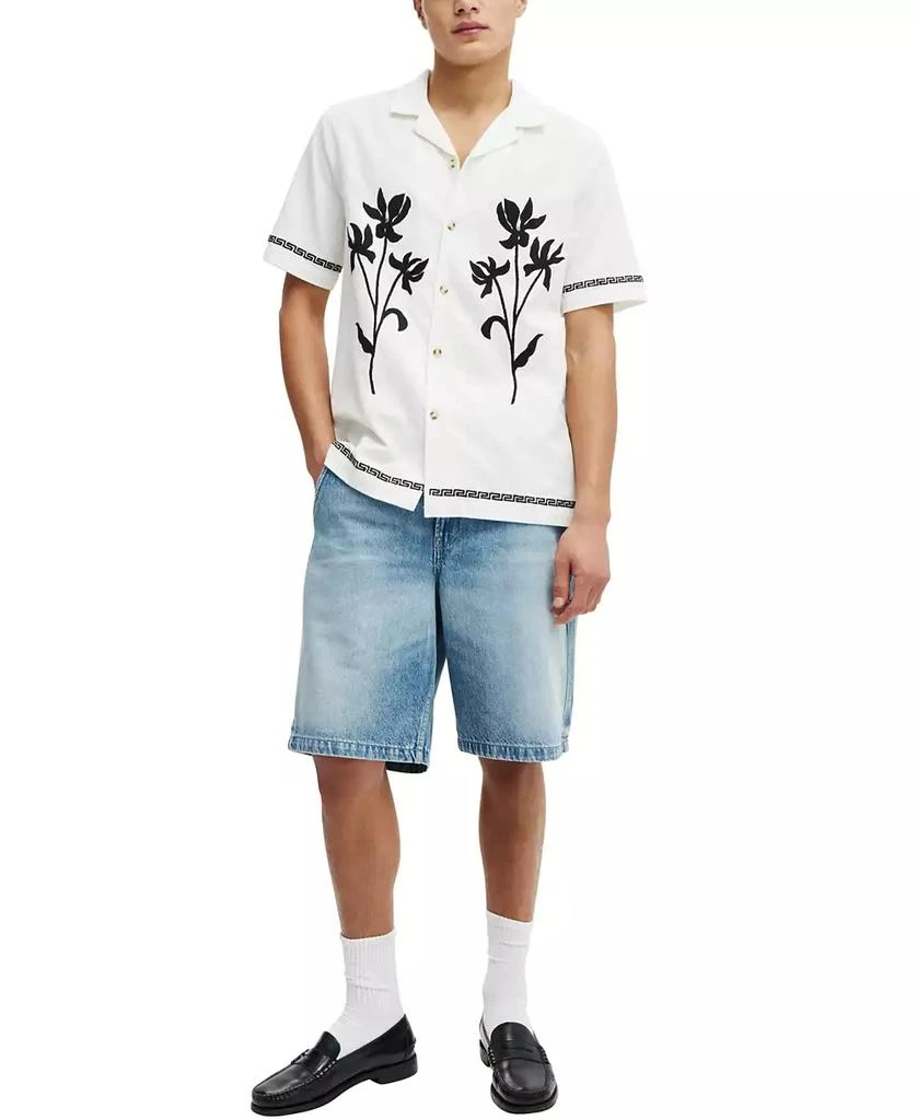 Cotton On Men's Cabana Short Sleeve Shirt 7