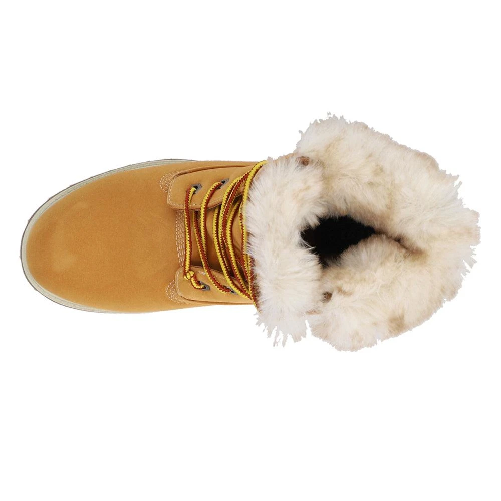 Lugz Convoy Faux Fur Round Toe Lace Up Boots 4