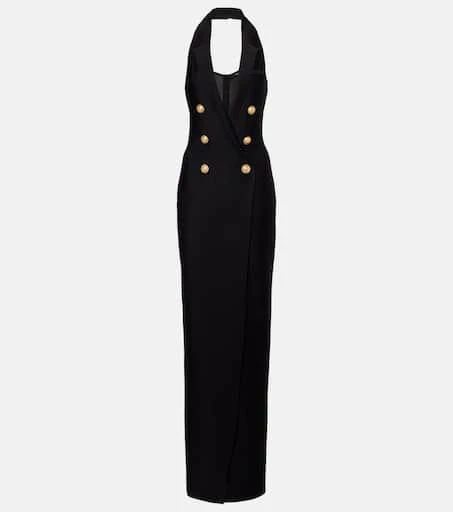 Halterneck open-back blazer dress  On Sale Now with Up to 31% Off |  Discover Exclusive Deals & Savings at BeyondStyle  Authentic Balmain m| dresses|designers|women|clothing|e|n|o|maxi dresses|balmain|w with  Limited-Time Discounts, Free Shipping, and