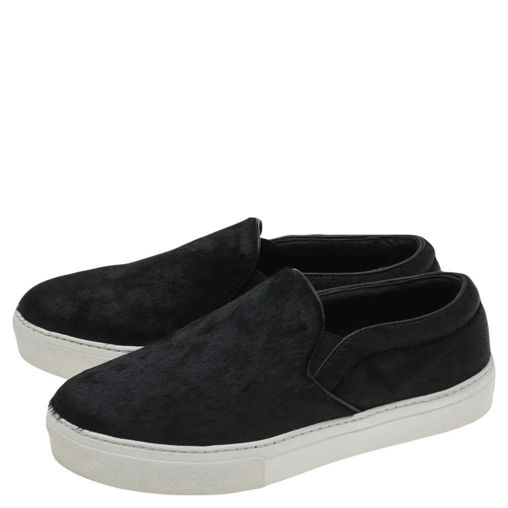 Celine Celine Black Pony Hair Slip On Sneakers Size 40 4