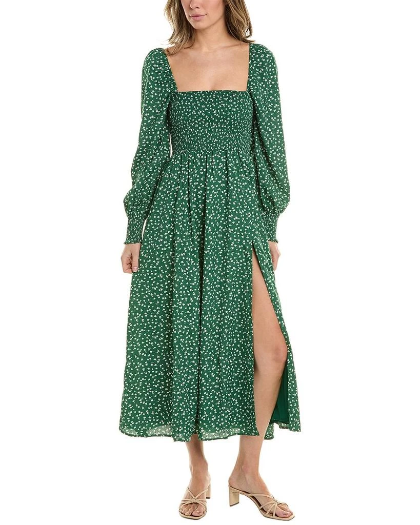 OPT o.p.t. Classic Smocked Maxi Dress 1