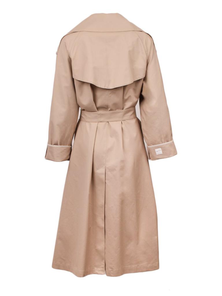 MAX MARA THE CUBE Max Mara The Cube Utrench Belted Long-Sleeved Coat