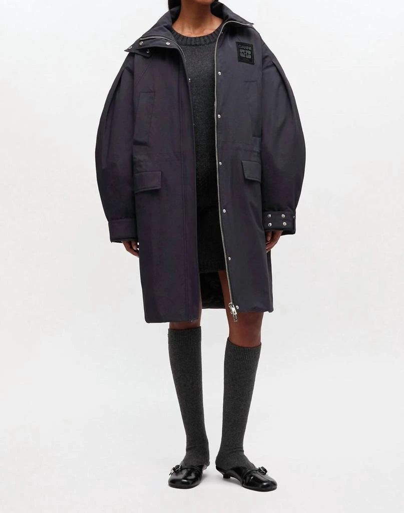 Ganni Ganni - Oversized Tri-layer Parka Coat
