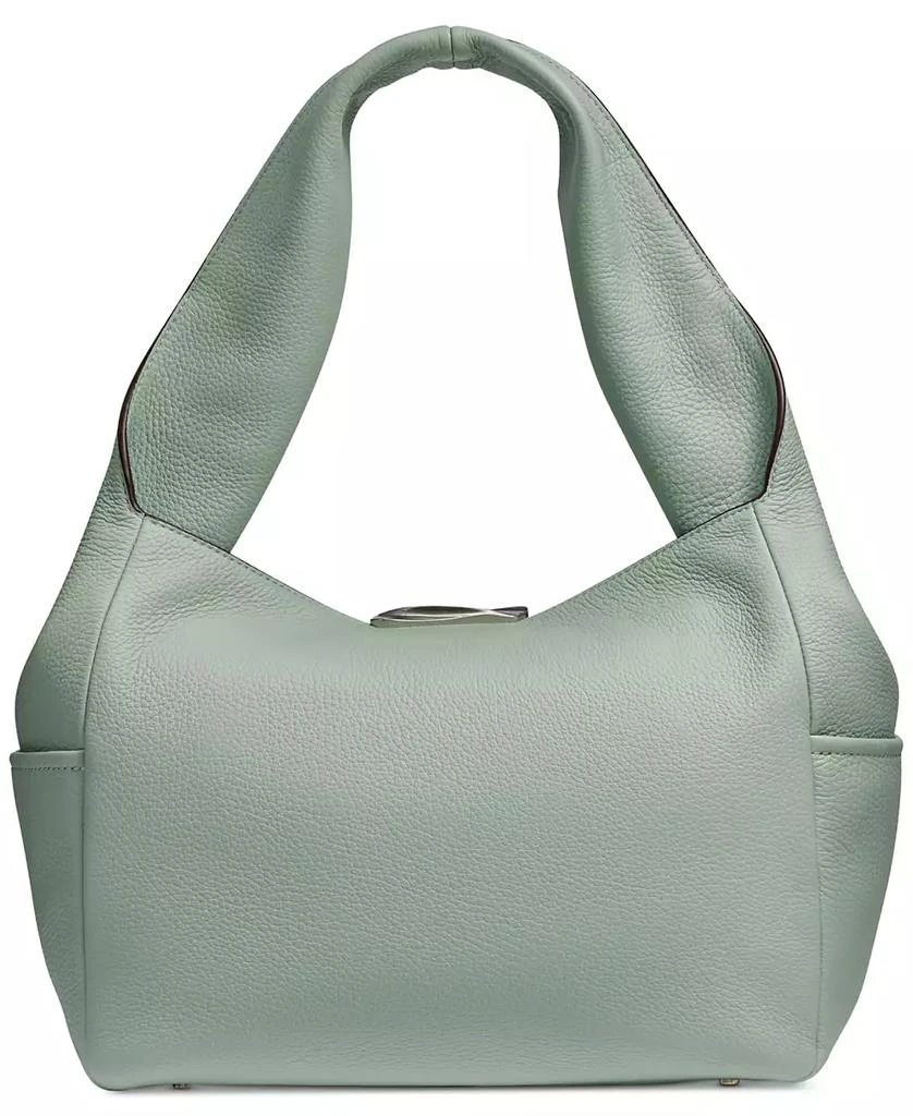 Donna Karan Donna Karan Amagansett Soft-Rolled Leather Shoulder with Sculpted Magnet Closure 5