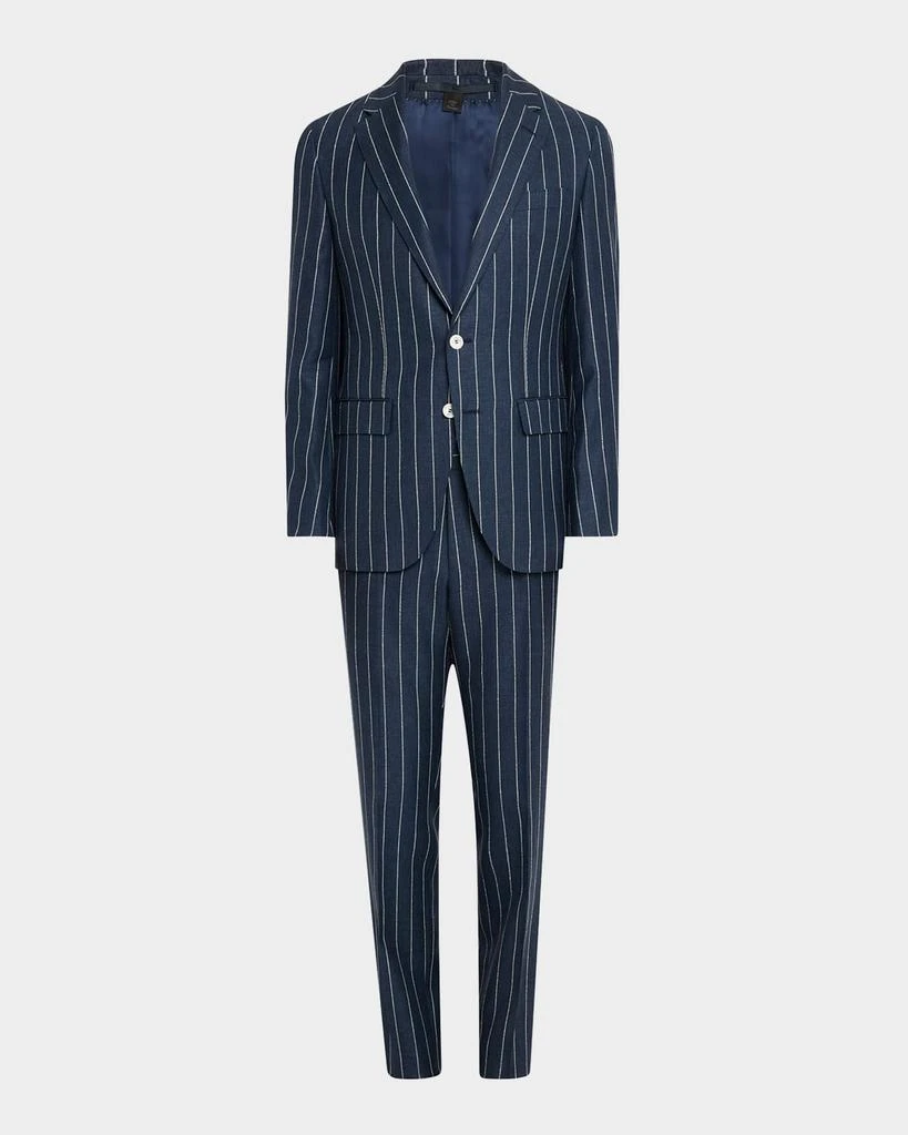Hugo Boss Men's Hairline Stripe Two-Piece Suit 1