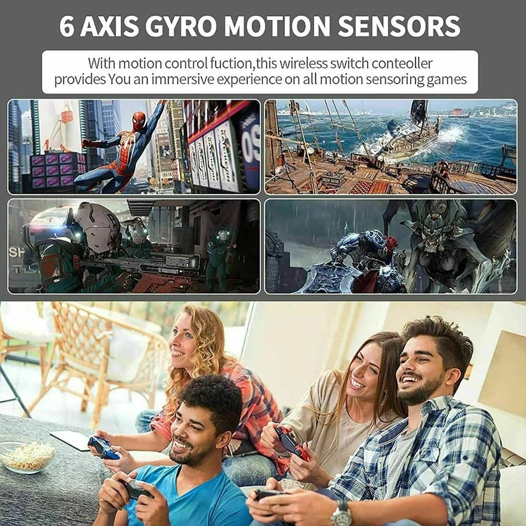Shop Pro Wireless Game Controller Gamepad Joystick Remote for Nintendo ...