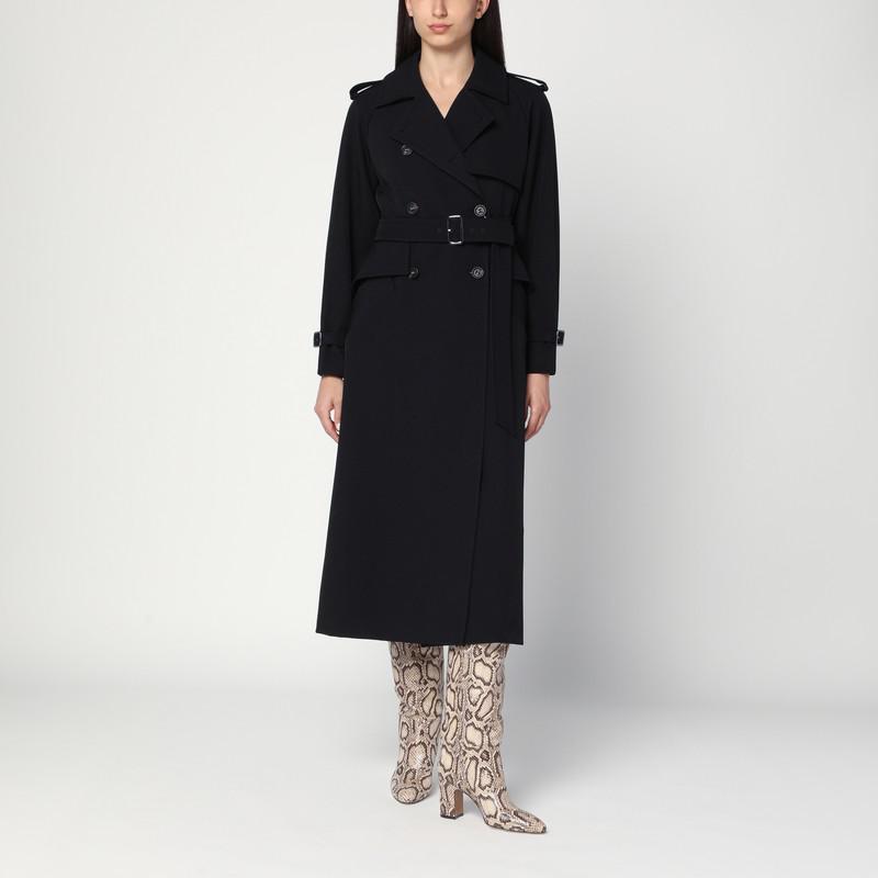 Max Mara Farnese Trench Coat In Suede - Coats - BeyondStyle